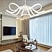 Produktbild Moderne Conception 60W Forme Pétale LED Cristal Lustre Éclairage Luminaire de Plafond AC220V Salon, Salle à Manger, Chambre à Coucher, White light