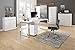 Produktbild moebel-dich-auf Komplettes Arbeitszimmer - Büromöbel Komplett Set Modell Maja YAS in Weißglas Glanz (Set 4)