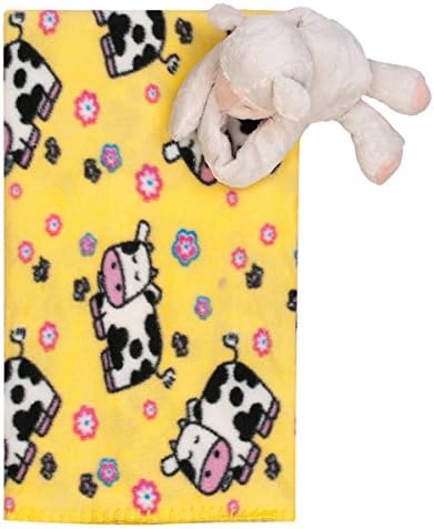 Set couverture polaire et peluche