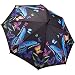 Produktbild Damen Stockschirm Regenschirm Motiv Bunte Schmetterlinge Rosemarie Schulz Heidelberg