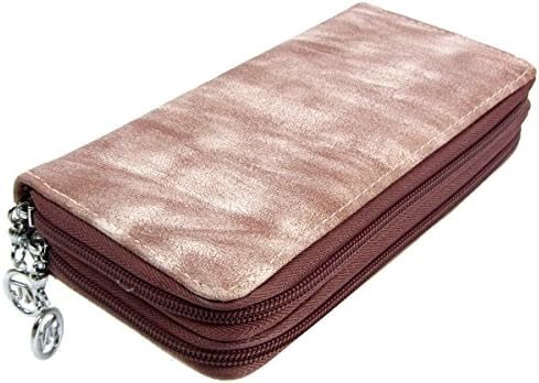 XXL Double Jella Purse Wallet, pink (pink) - 14147/rosa