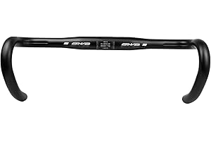 PLATT Guidon de Vélos de Route 25.4MM/31.8MM Aluminium Alliage Guidolines de vélo,Goutte Bar Guidon Bent 380/400/420MM (31,8mm, 400MM)