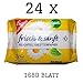 Produktbild Gut & Günstig 24 Pack (1680 Blatt) feuchtes Toilettenpapier 24er Pack Kamille