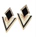 19 Likes Vintage Romantic Trendy Black Metal Dangle & Drop Earrings for Women RS.299.00