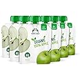 Amazon Brand - Mama Bear Fruit Pouch Organic Apple 100% Purée, Vegetarian, 6 Count x 90g, 540 g