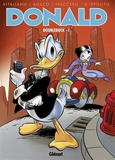 jaquette livre Donald - DoubleDuck - Tome 01