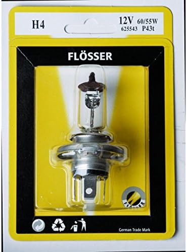 Halogen Headlight Bulb H4 12V 60 55W P43T Motorcycle Quad UTV 625543