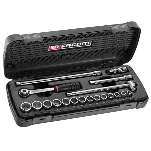 Facom 3/20,3 cm à cliquet/jeu de douilles