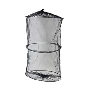 ZHYUAN 1,5 M Faltbarer Setzkescher - Vielseitiges Fischnetz Für Angler & Teichbesitzer