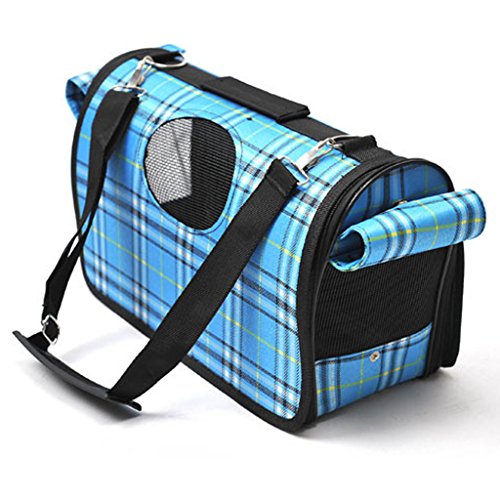 PAWZ-Road-PAWZ-Road-Plaid-Pet-Outdoor-Carrier-Cat-Dog-Comfort-Travel-Bag-Durable-And-Breathable-Full-Zipper-Cute-6-Colors