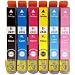 Produktbild Prestige Cartridge 6 x Epson 24XL Tintenpatronen, schwarz/cyan/magenta/gelb/hell cyan/hell magenta