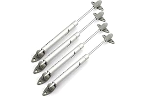 Hettich 80N Hydraulique Charnière Amortisseur de Porte Armoire Meuble de Cuisine Abattant Ressort Vérin à Gaz Pneumatique Soutien pour Levage de Meuble Relèvement Support Lift Pression Lot de 4