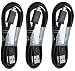 Produktbild IPRIME [3 Stück] 1 Meter Micro USB Kabel Ladekabel Datenkabel Schnellladekabel Highspeed für Android Smartphones kompatibel mit Samsung Galaxy, HTC, Huawei, Sony, Nexus, Nokia, Kindle - Schwarz 1m