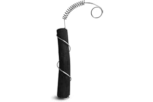 BLACK + BLUM - Filtre à Eau Individuel au Charbon Actif Binchotan - Spirale Universelle en Inox pour gourdes et carafes - Dure 6 Mois - Naturel