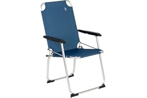 Bo-Camp Sedia pieghevole in alluminio, da pesca, da campeggio, pieghevole