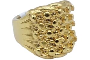 Kevlar Jewellery Keeper Ring Gold Plated Stainless Steel