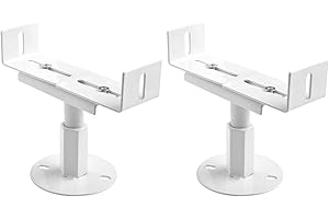 JUMPLUSHION Paquete de 2 soportes de radiador, patas de soporte de radiador ajustables de 8 a 13 cm de altura, kit de patas de montaje en suelo de radiador