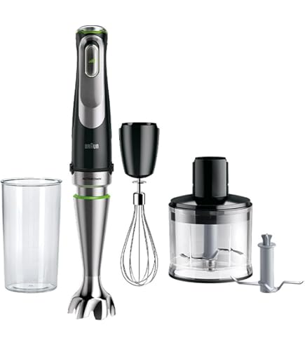 キッチン家電 BRAUN Multi Quick 7 3 in 1 Braun MQ 9138XI MultiQuick 9 Hand Blender : Amazon.co.uk: Home