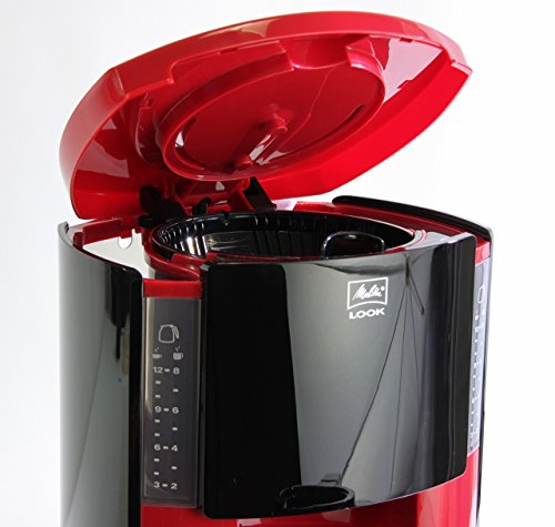 Melitta Look Therm Filter Coffee Machine - Red/ Black