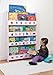 Tidy Books - The Children's Bookcase Company - The Original Childrens Bookcase and Book Display with 3D Alphabet in Pink Lowercase