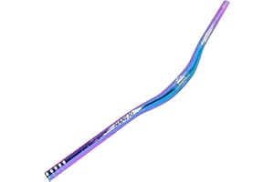 WLDOCA Manillar de Bicicleta aleación de Aluminio Colorido Arco Iris MTB Manillar Am XC DH Racing Rise Manillar 31,8mm * 780mm