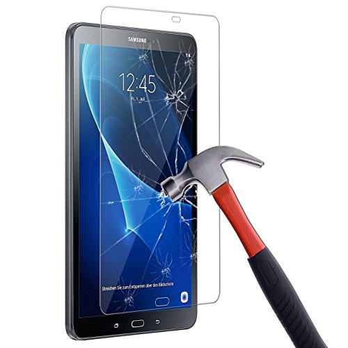 2 x Samsung Galaxy Tab A 10.1 Panzerglas, Melojoy Gehärtetem Glas Samsung Galaxy Tab A 10.1 Schutzfolie Folie - 2