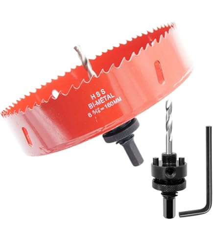 BAURIX® Bi-Metall-Lochsäge [80mm] I Ultimative Bohrkrone