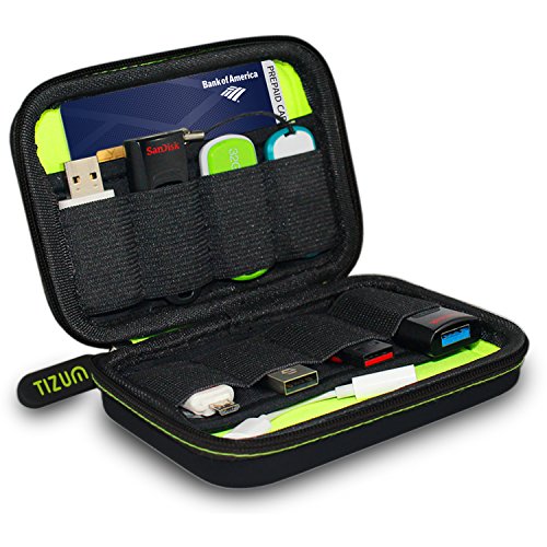 Tizum 8 x USB Flash Drives Carrying Case, Premium Quality, Hard EVA for Flash/key Drives (Black) RS.499 (50.00% Off) - Amazon