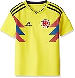 camiseta futbol colombia Ropa deportiva Adidas adidas Colombia Camiseta de Equipación, Niños, Amarillo (amabri/Maruni), 152-11/12 años