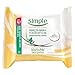Simple Kind to Skin+ Radiance Brightening Cleansing Wipes, 25 wipes