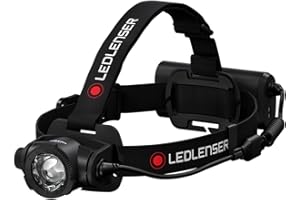 Ledlenser H15R Core Torcia Frontale LED, 2500 Lumen, Ricaricabile con Batteria al Litio, Impermeabile IP67, dimmerabile, Const. Light, Portata Luminosa di 250m, Cavo di ricaricamagnetico USB