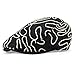 Produktbild Duck Tongue Caps Hysteresenhut Kappe Weibliche Koreanische Version Elegante Stickerei Duck Tongue Cap Hüte Sommer England Bere Cap Freizeit Cap Schatten Hut Retro Hipster Mountr (Color : Black)