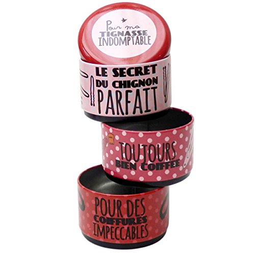 Derrière la Porte Dose für Haarschmuck Boite à Accessoires Cheveux Tignasse - 2