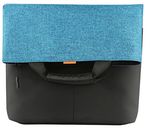 Preisvergleich Produktbild ProCase Laptop-Einkaufstasche Mode Convertible Messenger Umhängetasche Crossbody Handtasche Schule Reise Arbeit Tote, Passt bis zu 15.6 Zoll Laptop Ultrabook Notebook MacBook Chromebook -Blau