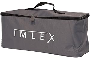 IMLEX Kühltasche Zubehör für Bollerwagen IM-BW4268 Isoliertasche in Grau 38 x 16 x 18 cm Thermotasche für Bollerwagen