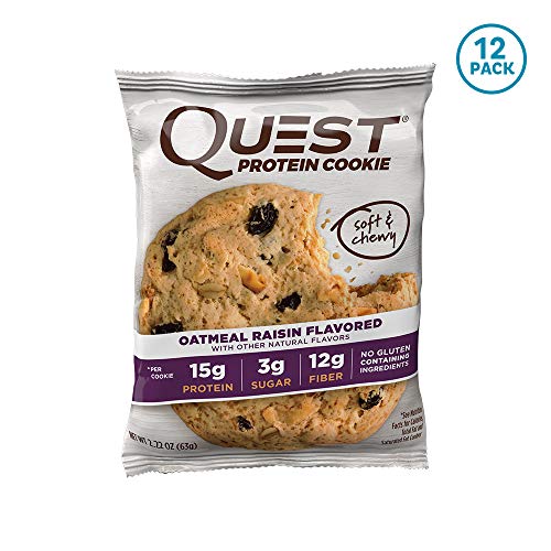 Preisvergleich Produktbild Quest Nutrition Protein Cookie Oatmeal Raisin, 708 g