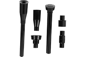 Toddmomy 8-teiliges Pilz-springbrunnen-pumpen-düsen-Set Für Teichpool Tauchpumpe Springbrunnen-zubehör Verlängerungsrohre Und Verschiedene Formen