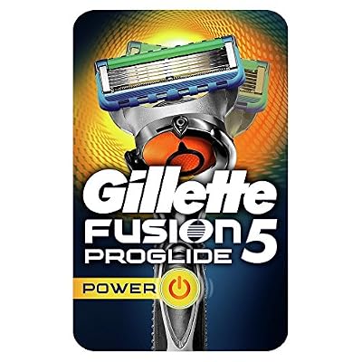 Gillette Fusion5 ProGlide Power Rasoir Pour Homme + 2 Recharges