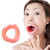 NaiCasy Beautiful Beauty (Women) Silicone Face Thin Mouth Muscle, Face Slim Facial Muscle Exerciser Face Spanner
