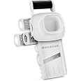 Metaltex Grattugia Universale 18 Cm In Acciaio Inox - 3 Funzioni, Manico Soft Touch E Base Antiscivolo - 4