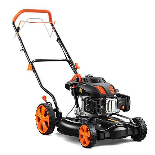 FUXTEC Benzin Rasenmäher FX-RM20SA60 Profi Mulchmäher mit 51 cm und Selbstantrieb leistungsstarker 200 cc Motor Motormäher Mulchen - 2