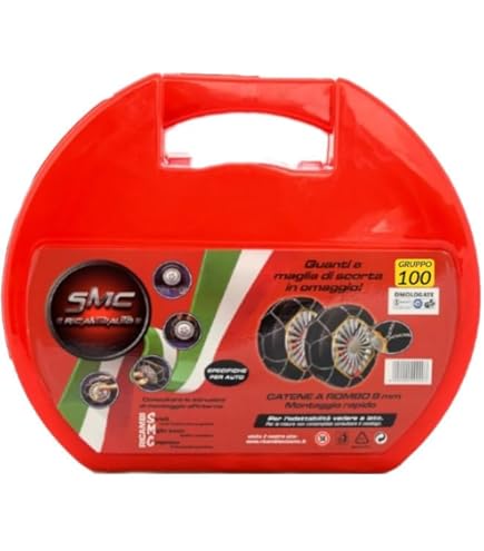 Catene Da Neve Melchioni Per Auto | Misura 215/55 R17 - Omologate