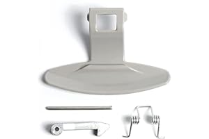 TALENTEC home - Komplett sats Tvättmaskinens dörrhandtag Kompatibel med LG | Ref. 3650EN3005 | ABS-plast