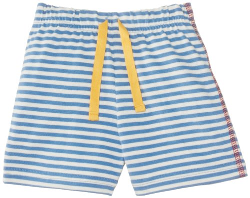 Kite Kids Baby Boys Bb627 Jersey Striped Shorts, Blue (Blue/Ecru), 0-3 Months
