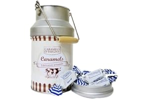 Caramels d'Isigny - Caramels au beurre salé - Pot à lait 180g - Produits-Normandie