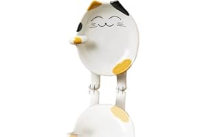 Cuisine Porte Cuillère en Céramique, Couvercle Porte Couvercle pour Cuisinière, Repose Cuillère en Céramique pour Couverts, pour Décoration de Cuisine, Décoration de Table Hôtel (Jaune)