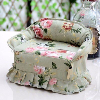 Fabric Fresh Pastoral Paper Towel Box Tissue Cover Car Pumping Paper Tray Lace Towel Pumping European-Style Creative Papers Pumping Box Green Rose
