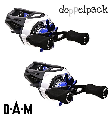 Preisvergleich Produktbild 2 Stk. DAM Quick D-LITE BC - Baitcastrolle (Doppelpack)