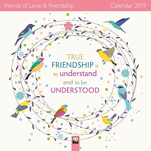 Download Words of Love & Friendship 2019 Calendar