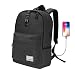 Produktbild Laptop Business Rucksack - Männer und Frauen Sport Rucksack, Leinwand College Student Rucksack passt 15,6 Zoll Laptop und Notebook, Daypack für Reisen im Freien Camping